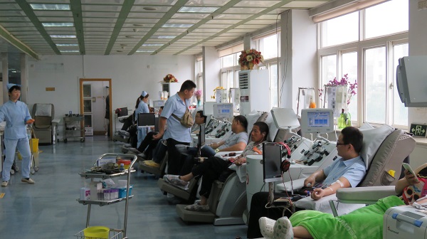 無償獻(xiàn)血，飛龍人在行動