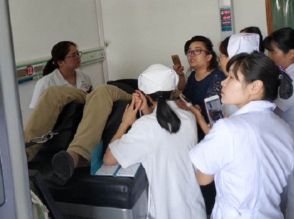 武穴余川中心衛(wèi)生院引入飛龍醫(yī)療外星艙 武穴余川中心衛(wèi)生院引入飛龍醫(yī)療外星艙